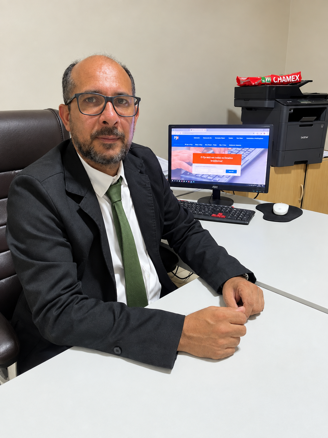 Advogado responsável pelo escritório Reginaldo Assunção Advocacia & Contabilidade